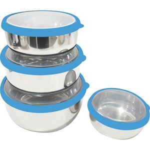 Boxxx SADA MISEK, kov, 4dílné obraz