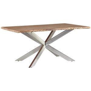 MID.YOU JÍDELNÍ STŮL, akácie, přírodní barvy, 160/76/100 cm obraz