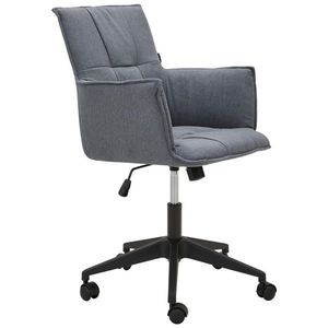 Livetastic OTOČNÁ ŽIDLE, mikrovlákno, šedá, černá obraz