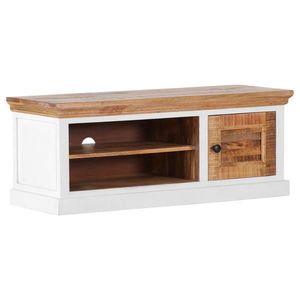 Livetastic LAVICE S BOTNÍKEM, bílá, 110/47/45 cm obraz