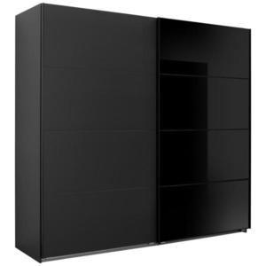 Carryhome SKŘÍŇ S POSUVNÝMI DVEŘMI, barvy grafitu, černá, 225/210/65 cm obraz