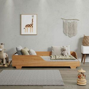 MID.YOU PODLAHOVÁ POSTEL 90/200 cm, obraz