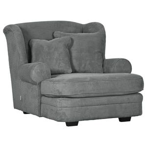 Ambia Home XXL KŘESLO, textil, tmavě šedá obraz