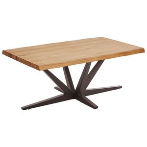 Linea Natura KONFERENČNÍ STOLEK, černá, barvy dubu, dřevo, kov, 110/70/45 cm obraz