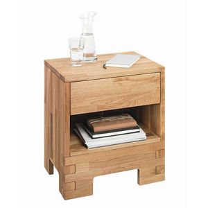 Linea Natura NOČNÍ STOLEK, divoký dub, barvy dubu, 52/60/38 cm obraz