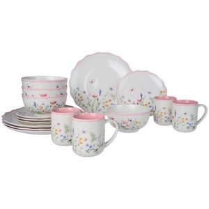 Landscape KOMBINOVANÁ SOUPRAVA 16dílné, porcelán (new bone china) keramika obraz