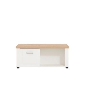 Landscape KONFERENČNÍ STOLEK, bílá, dub artisan, kompozitní dřevo, 115/48/56 cm obraz