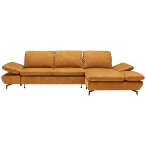 Chilliano ROHOVÁ SEDAČKA, textil, curry žlutá obraz