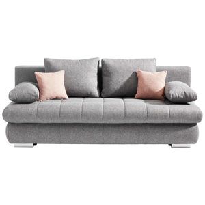 Ti'me ROZKLÁDACÍ POHOVKA, textil, šedá obraz