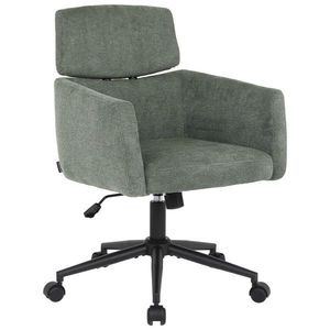 MID.YOU OTOČNÁ ŽIDLE, mikrovlákno, zelená obraz