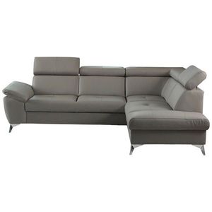 Celina Home SEDACÍ SOUPRAVA, kůže, jílová barva obraz