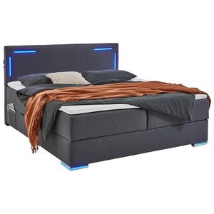 Xora POSTEL BOXSPRING, 180/200 cm, antracitová obraz