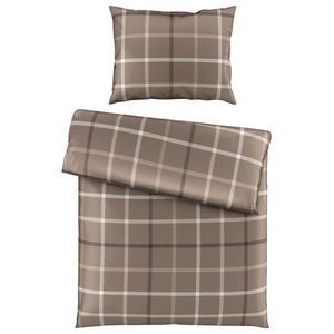 Esposa POVLEČENÍ, satén, hnědá, 140/200 cm obraz