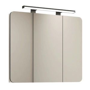 Stylife ZRCADLOVÁ SKŘÍŇKA, bílá, bílá, 85/74/18 cm obraz