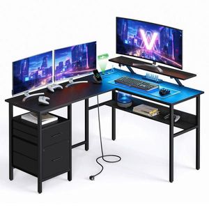 MID.YOU HERNÍ STŮL, černá, 150/89/120 cm obraz