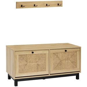 MID.YOU VYKLÁPĚCÍ BOTNÍK, přírodní barvy, borovice, 100/45/39 cm obraz