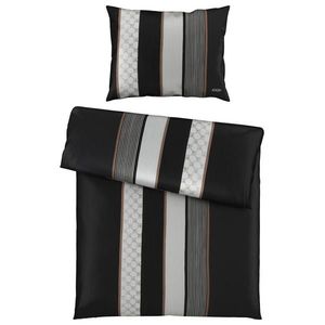 Joop! POVLEČENÍ, makosatén, černá, bílá, 140/200 cm obraz