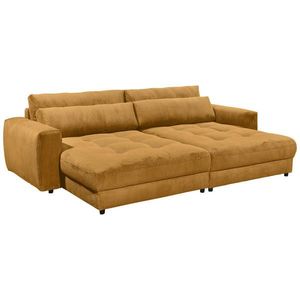 MID.YOU POHOVKA BIG SOFA, textil, kompozitní dřevo, žlutá obraz