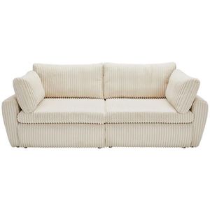 Carryhome ROZKLÁDACÍ POHOVKA, textil, krémová obraz