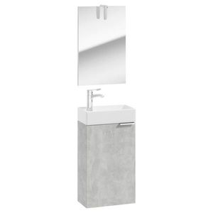 MID.YOU KOUPELNA PRO HOSTY, šedá, 41 cm obraz