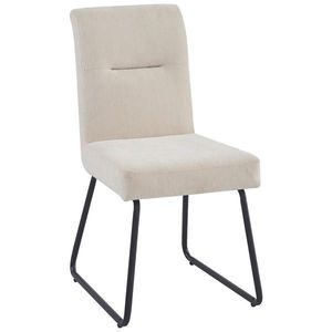 Stylife ŽIDLE, černá, béžová obraz