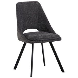 MID.YOU ŽIDLE, tmavě šedá obraz