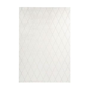 KOBEREC, 80/150 cm, krémová, bílá obraz