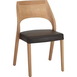 Voglauer ŽIDLE, barvy dubu, tmavě hnědá obraz