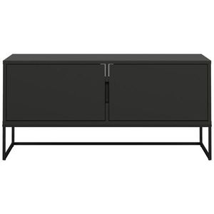 NÍZKÁ KOMODA, černá, 118/57/43 cm obraz