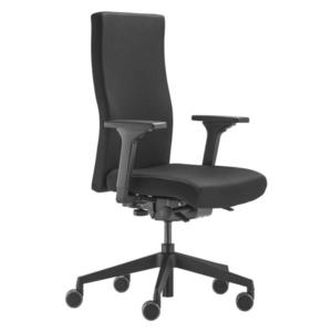 Dauphin OTOČNÁ ŽIDLE, síťovina, plochá tkanina, černá obraz