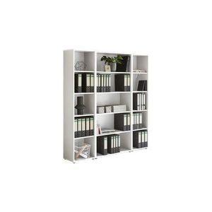 MID.YOU REGÁL NA DOKUMENTY, bílá, 172, 6/185, 6/33 cm obraz