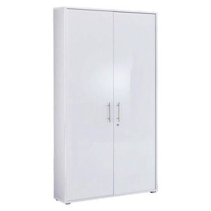 MID.YOU SKŘÍŇ NA ŠANONY, bílá, vysoce lesklá bílá, 84, 4/185, 6/33 cm obraz