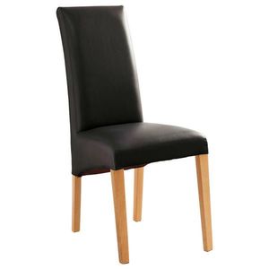 Carryhome ŽIDLE, černá, barvy buku obraz