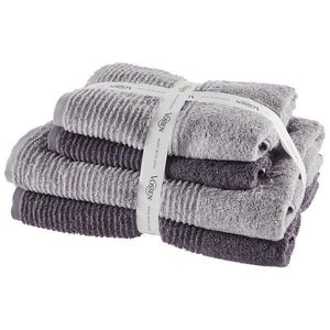 Vossen SADA RUČNÍKŮ A OSUŠEK, šedá obraz