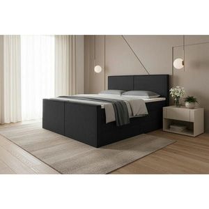 Livetastic POSTEL BOXSPRING, 140/200 cm, černá obraz