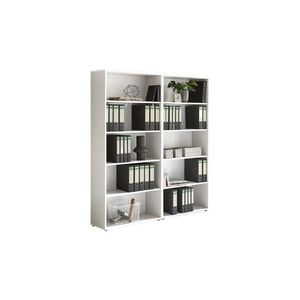 MID.YOU REGÁL NA DOKUMENTY, bílá, 168, 8/185, 6/33 cm obraz