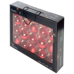 SADA VÁNOČNÍCH KOULÍ 21 ks obraz