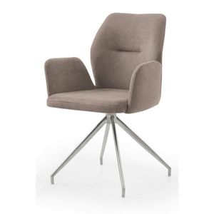 Livetastic ŽIDLE S PODRUČKAMI, struktura, hnědá obraz