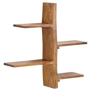 MID.YOU NÁSTĚNNÝ REGÁL, sheesham, barvy sheesham, 58/60/15 cm obraz