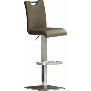 Livetastic BAROVÁ ŽIDLE, barvy nerez oceli, světle hnědá obraz