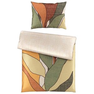 Bio: Vio POVLEČENÍ, satén, zelená, 140/200 cm obraz