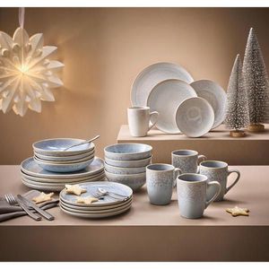 Novel KOMBINOVANÁ SOUPRAVA 20dílné, kamenina keramika obraz