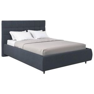 Carryhome ČALOUNĚNÁ POSTEL, 140/200 cm, antracitová obraz