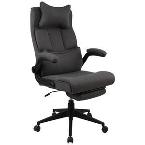 MID.YOU KANCELÁŘSKÉ KŘESLO, tkaná látka, tmavě šedá obraz