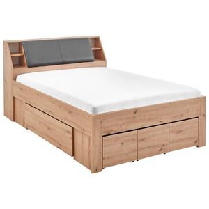 Carryhome POSTEL S ÚLOŽNÝM PROSTOREM, 140/200 cm dub artisan obraz
