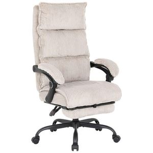 MID.YOU OTOČNÁ ŽIDLE, manšestr, béžová obraz