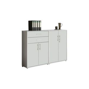 MID.YOU SKŘÍŇ NA ŠANONY, šedá, bílá, 168, 8/113, 6/33 cm obraz