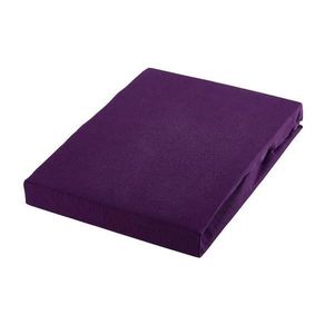 Novel ELASTICKÉ PROSTĚRADLO, žerzej, ostružinová, 180-200/200-220 cm obraz