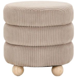 Xora TABURET, dřevo, textil, 42/41/42 cm obraz