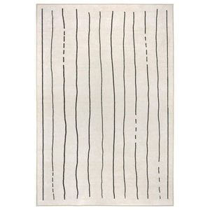 Lindorug KOBEREC TKANÝ NA PLOCHO, 130/190 cm, krémová, barvy břidlice obraz